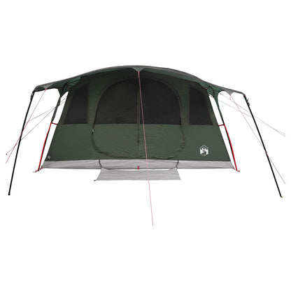vidaXL Tunnel Tent Army Green 427 x 305 x 205 cm Polyester and Steel 5