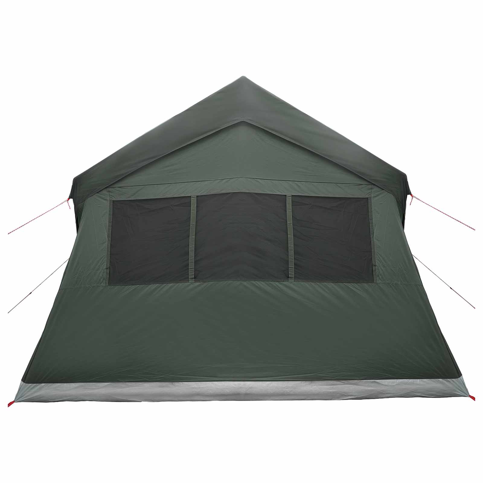 vidaXL Family Tent 487 x 340 x 216 cm Army Green Polyester and Steel 6