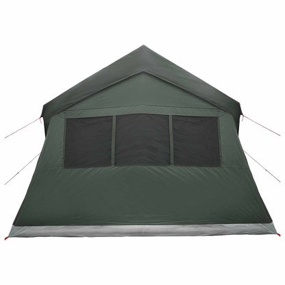 vidaXL Family Tent 487 x 340 x 216 cm Army Green Polyester and Steel 6