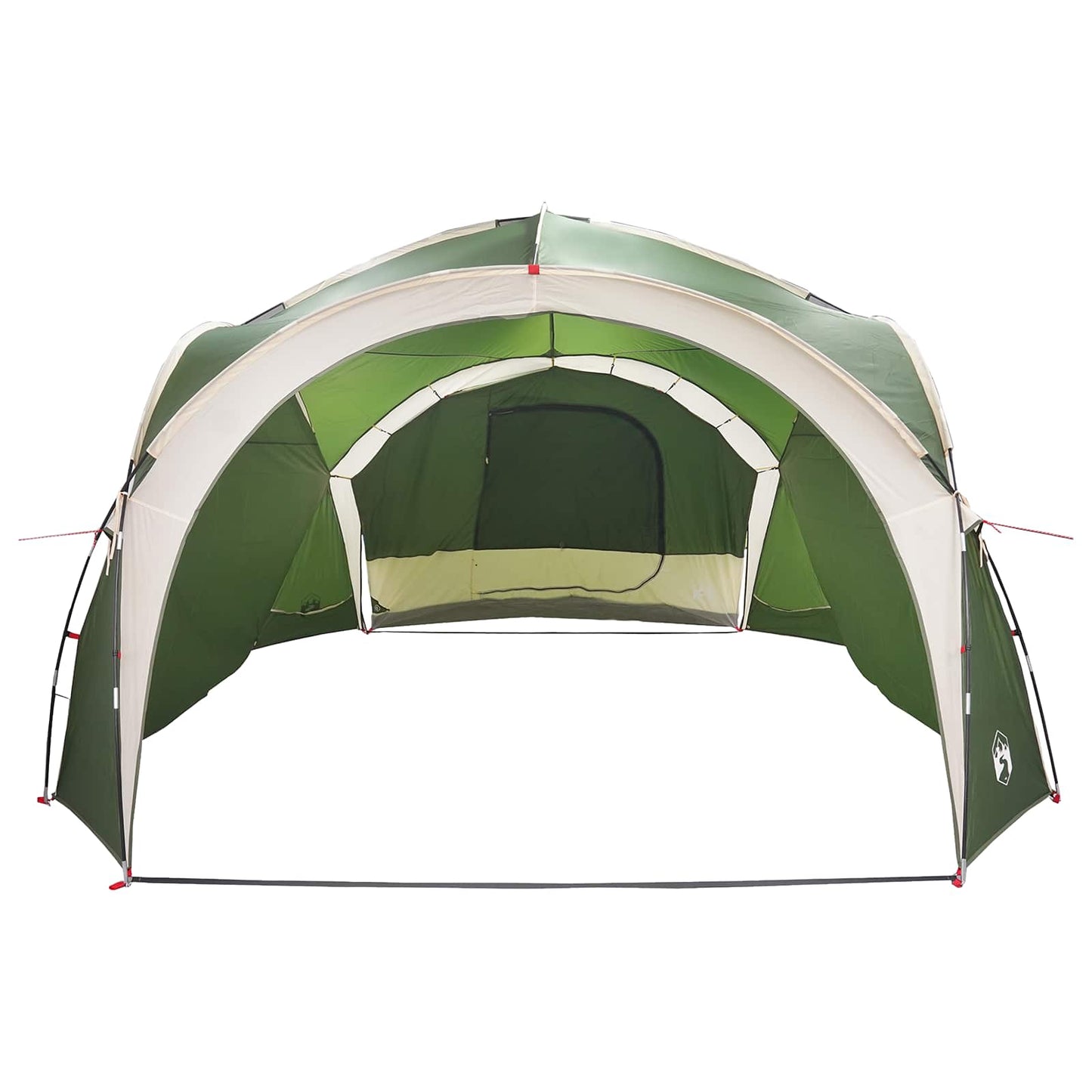 vidaXL Side Tent Green 410 x 410 x 250 cm Polyester and Steel 6