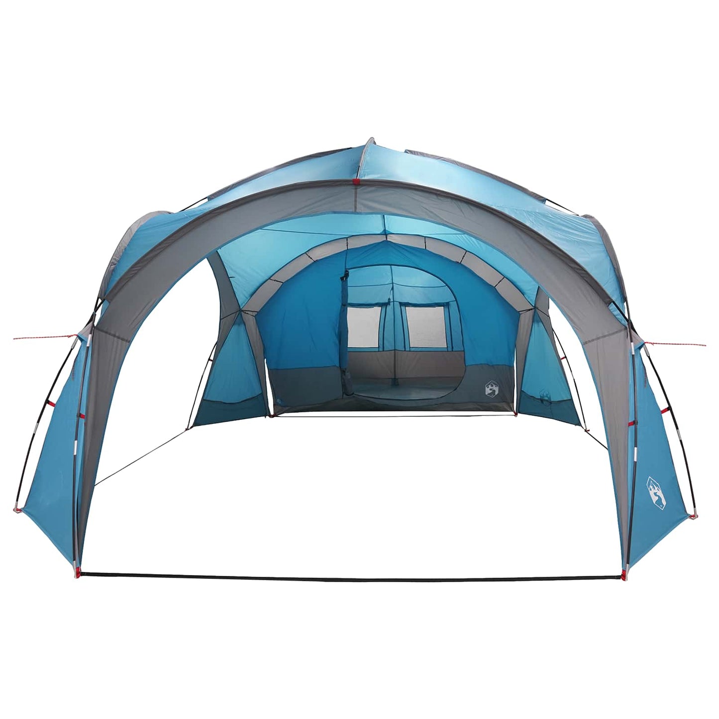 vidaXL Side Tent Blue 161.42 x 161.42 x 98.43 in Polyester and Steel 5