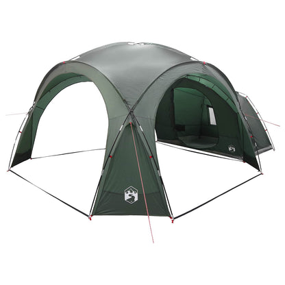vidaXL Side Tent Army Green 410 x 410 x 250 cm Polyester and Steel 2