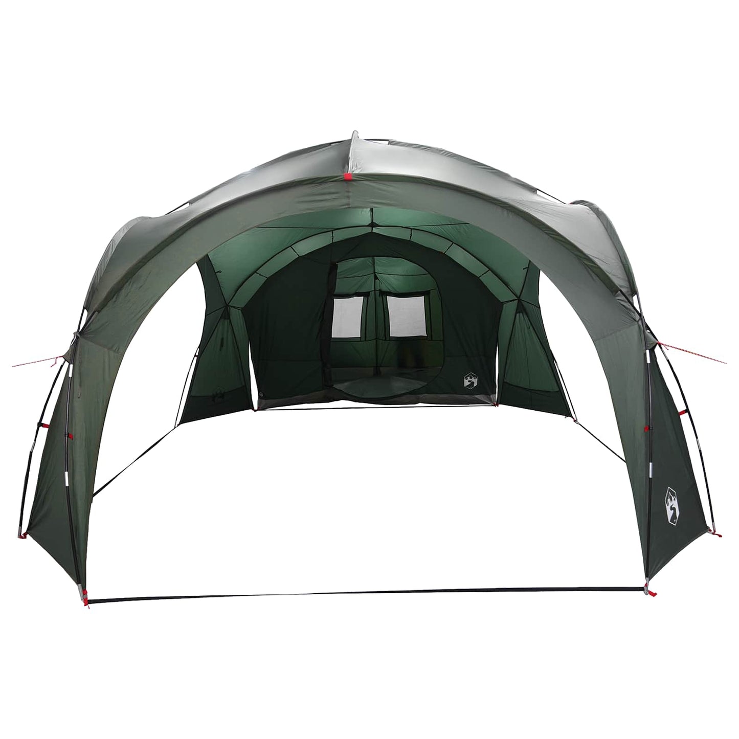 vidaXL Side Tent Army Green 410 x 410 x 250 cm Polyester and Steel 5
