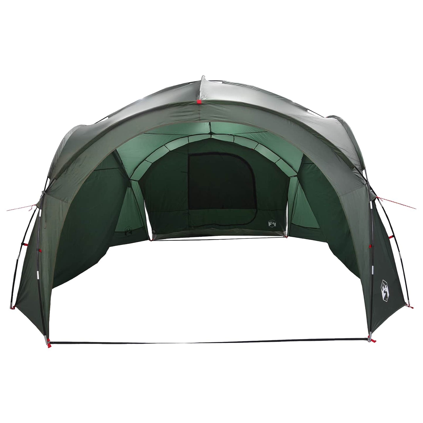 vidaXL Side Tent Army Green 410 x 410 x 250 cm Polyester and Steel 6