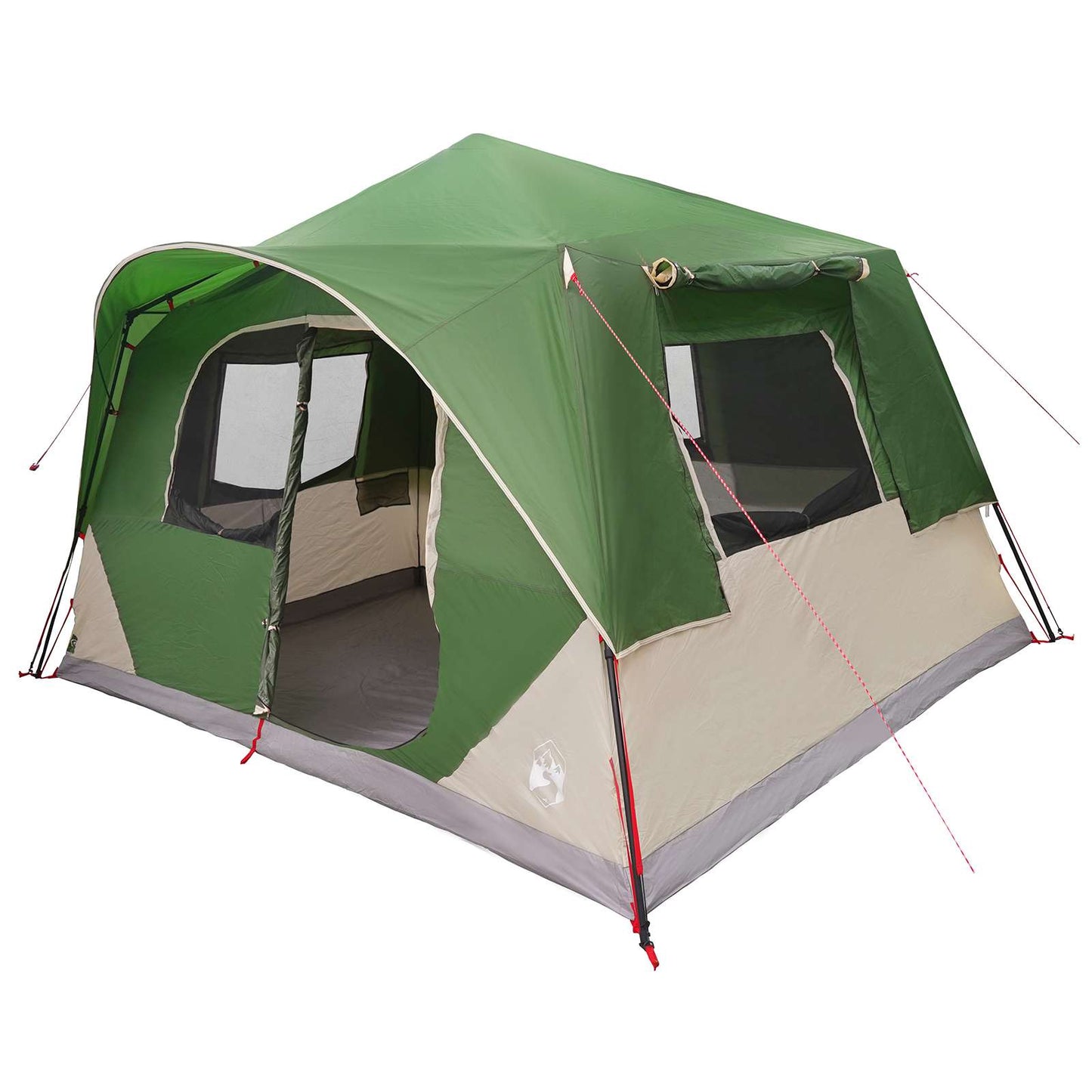 vidaXL Instant Tent Green 365 x 380 x 200 cm Polyester and Steel 2
