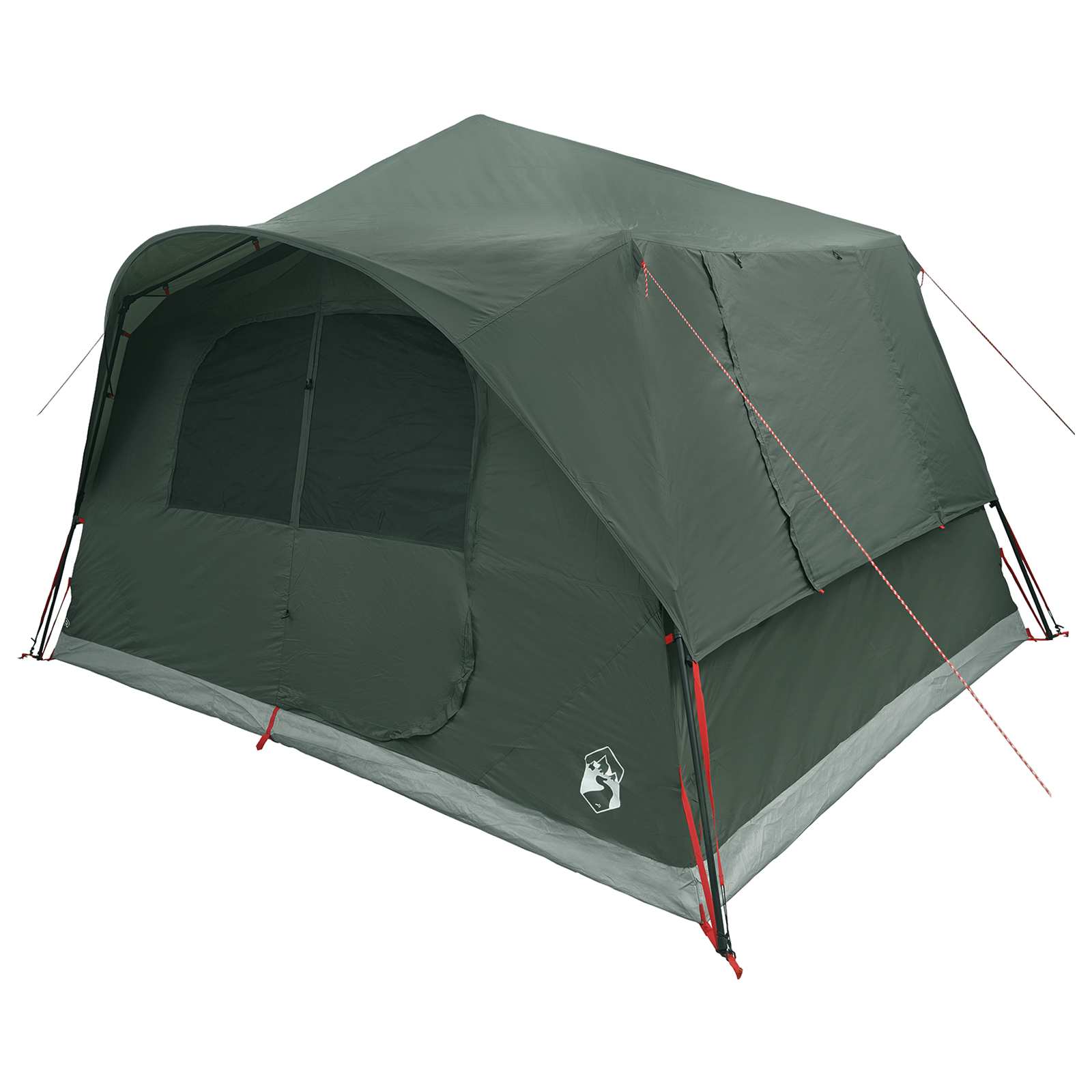 vidaXL Instant Tent Army Green 365 x 380 x 200 cm Polyester and Steel 3