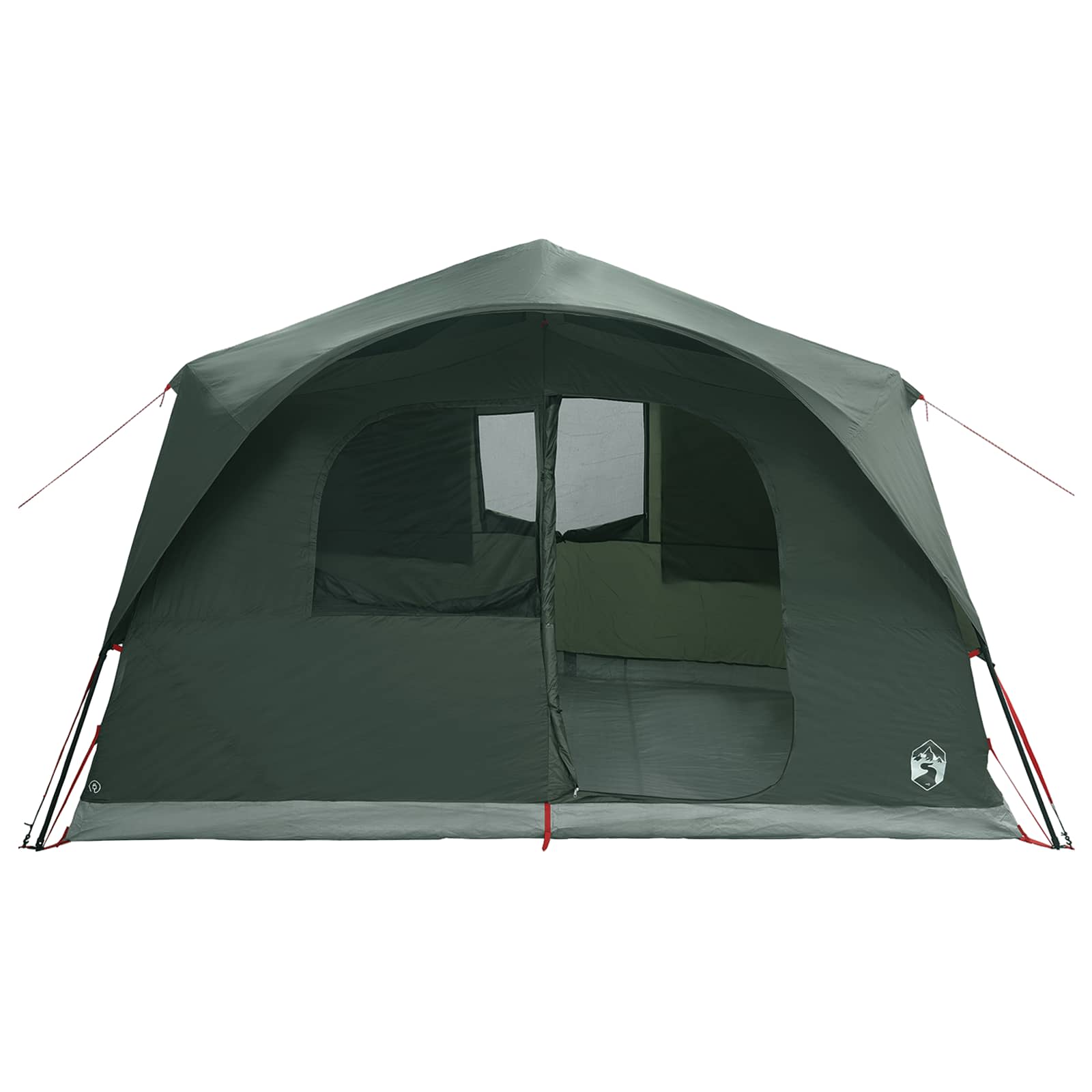 vidaXL Instant Tent Army Green 365 x 380 x 200 cm Polyester and Steel 4
