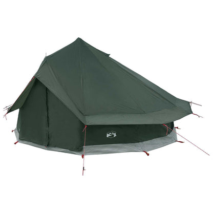 vidaXL Tipi Tent 18-Person Army Green Polyester and Steel 3
