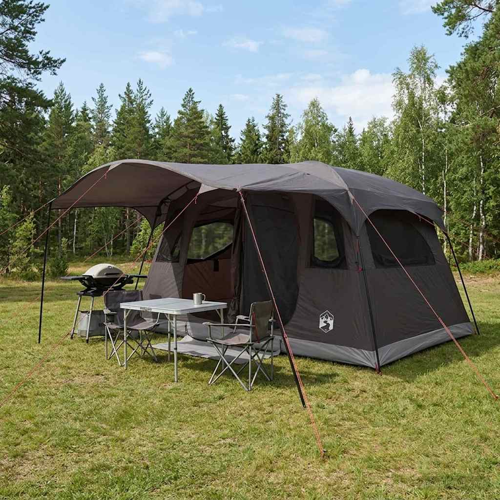 vidaXL Tunnel Tent Polyester and Steel