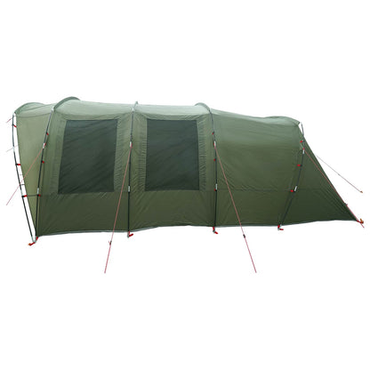 vidaXL Tunnel Tent Olive Green 435 x 320 x 187 cm Polyester and Steel 6