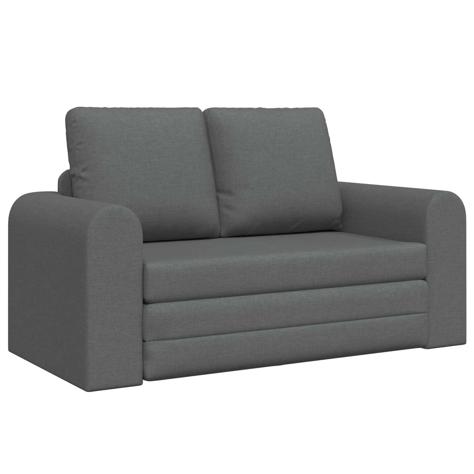 vidaXL Folding Sofa Bed Dark Grey 148 x 71 x 83 cm Fabric 2