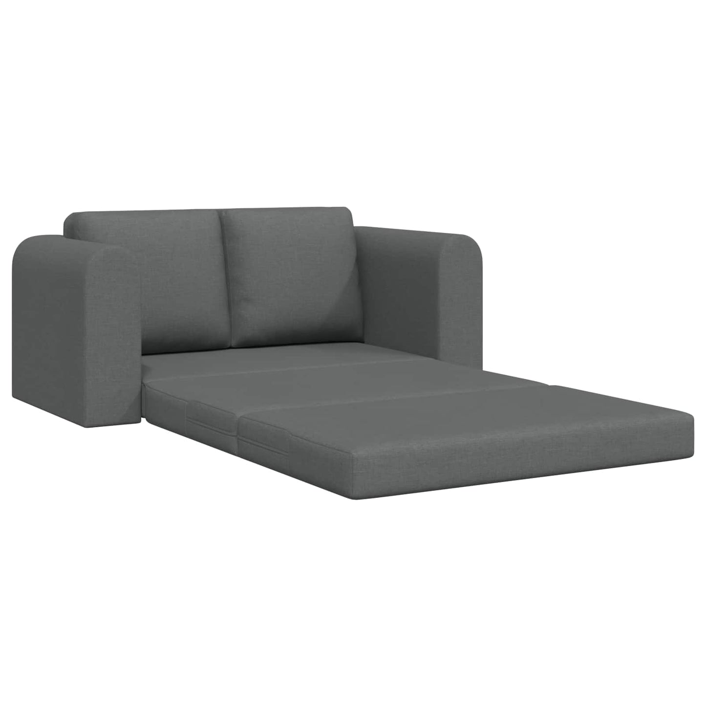 vidaXL Folding Sofa Bed Dark Grey 148 x 71 x 83 cm Fabric 4
