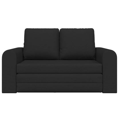 vidaXL Folding Sofa Bed Black 148 x 71 x 83 cm Fabric 5