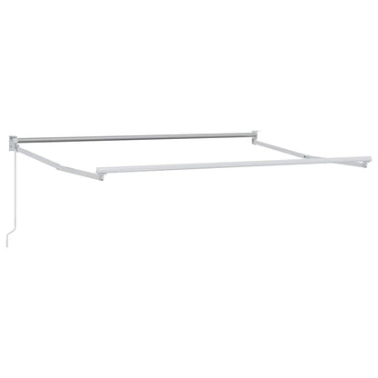 vidaXL Retractable Awning Burgundy 3.5 x 2 m 3
