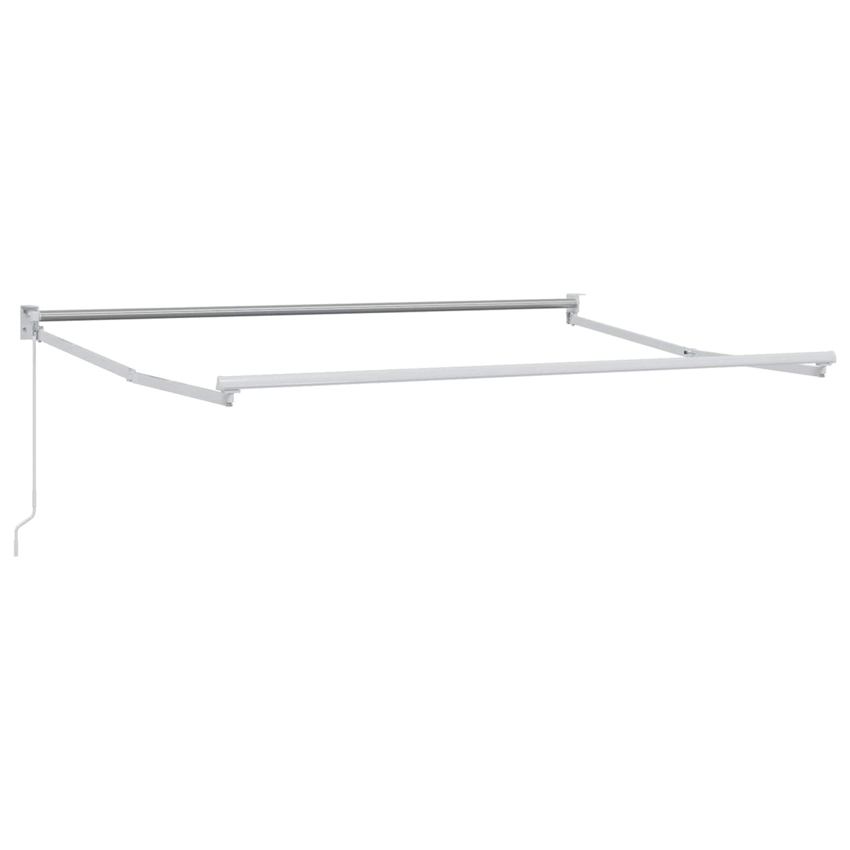 vidaXL Retractable Awning Beige 3.5 x 2 m 100% Polyester and Aluminium 3