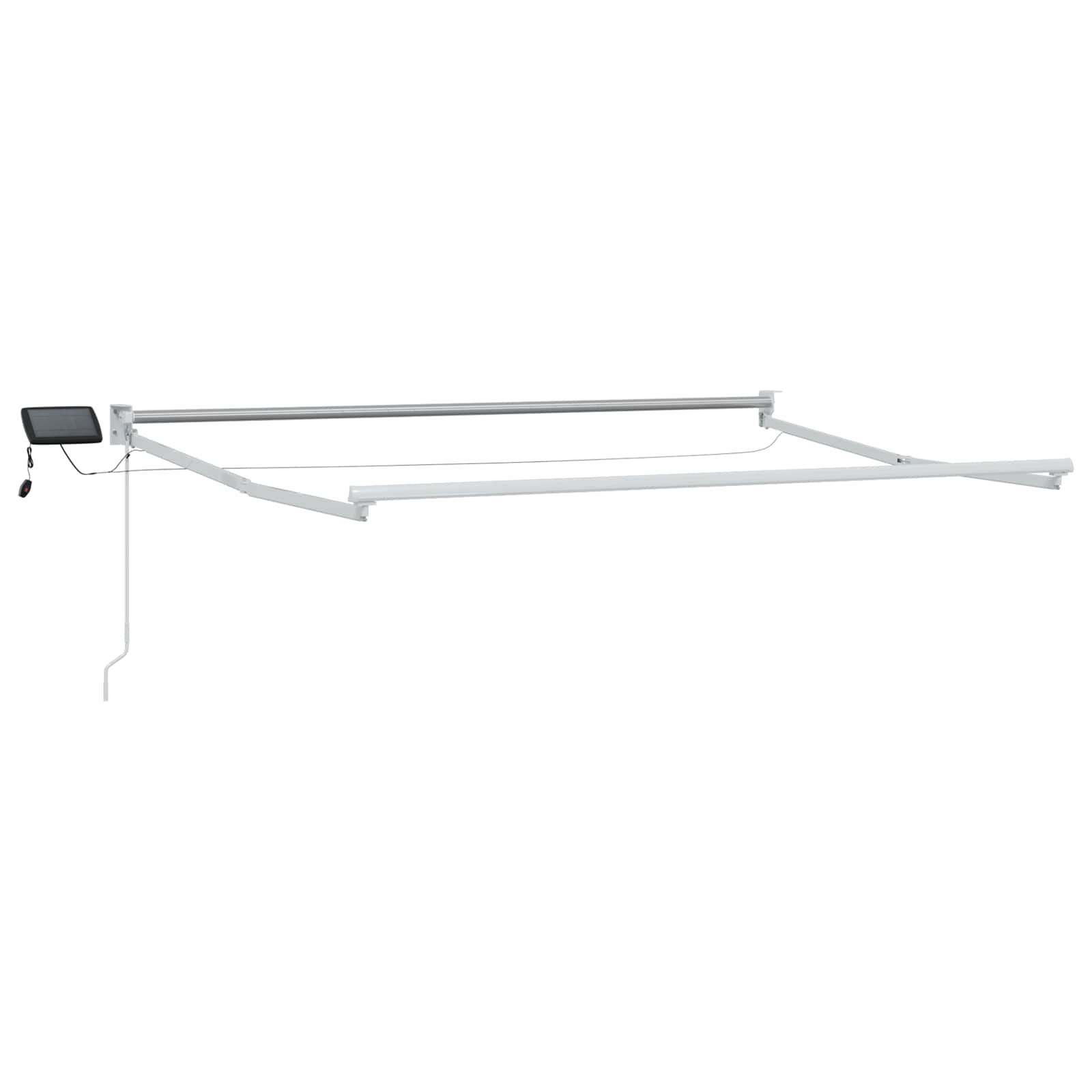 vidaXL Manual Retractable Awning with LEDs 3 x 2.5 m 4
