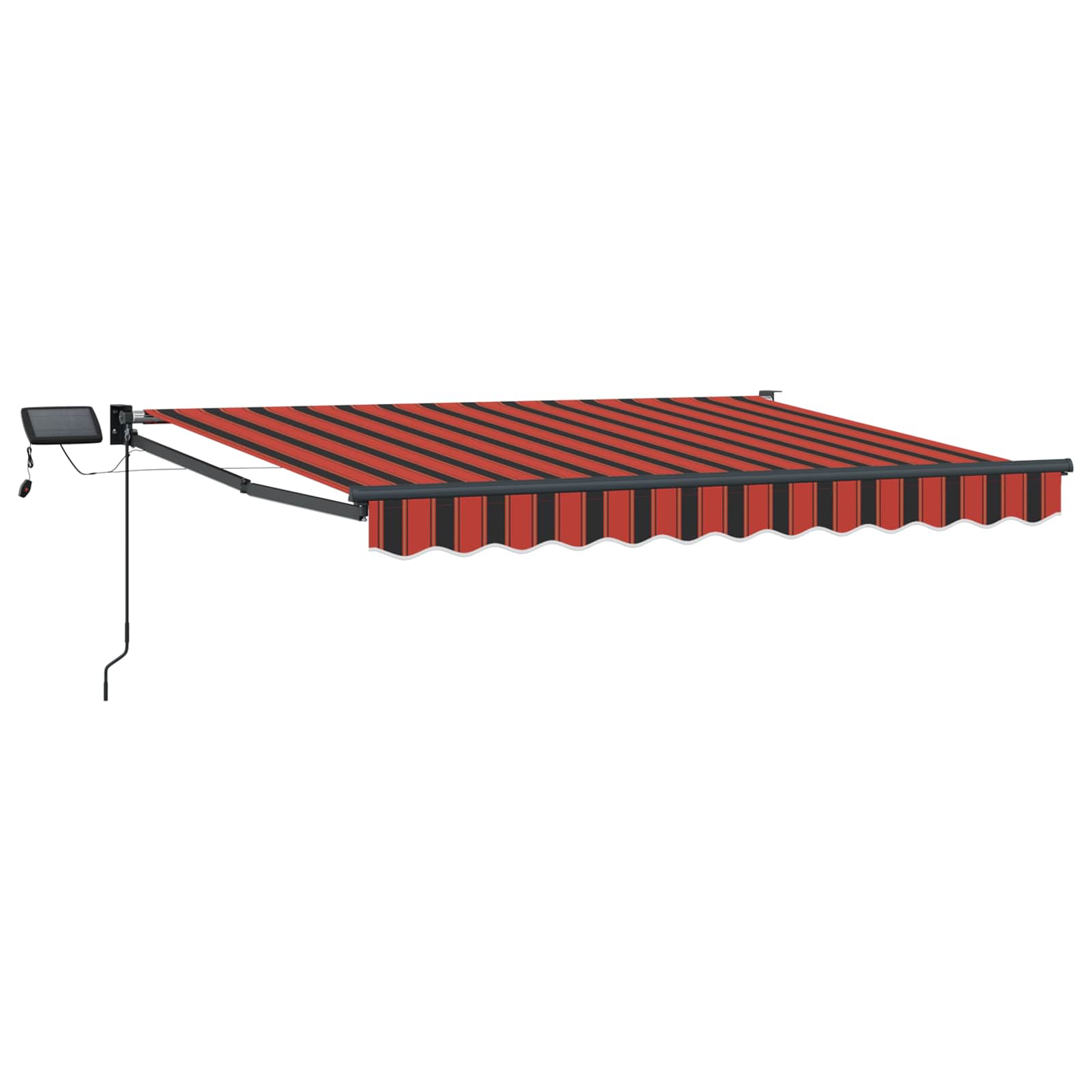 vidaXL Manual Retractable Awning with LEDs 2.5 x 2 m 2