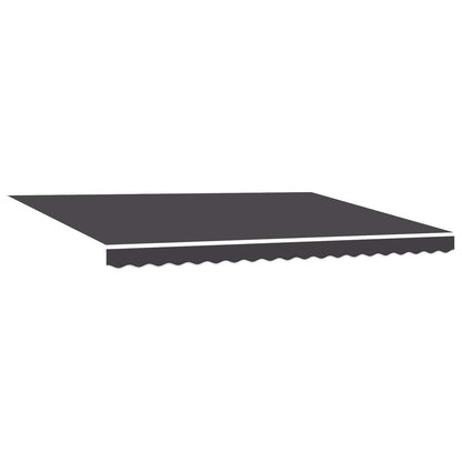 vidaXL Manual Retractable Awning with LEDs Anthracite 4 x 2 m 5