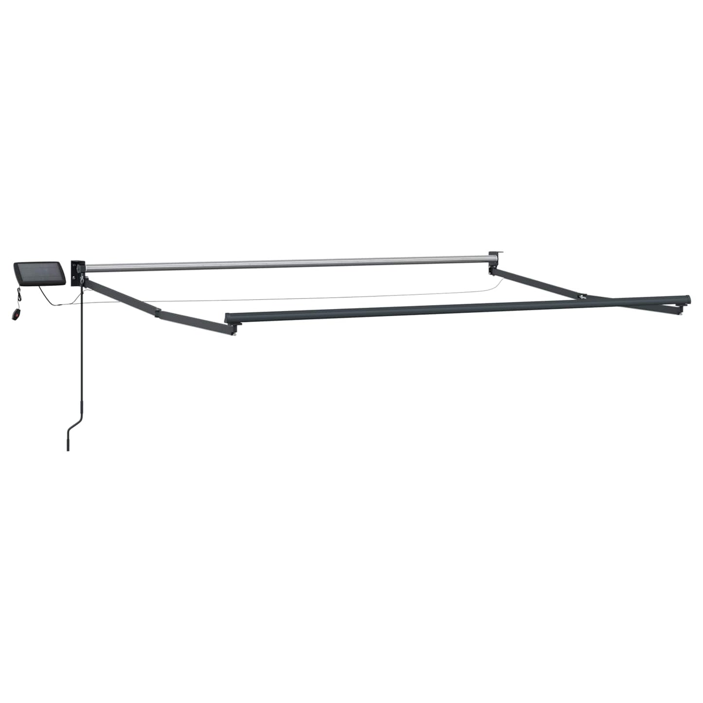 vidaXL Manual Retractable Awning with LEDs 3 x 2.5 m 4