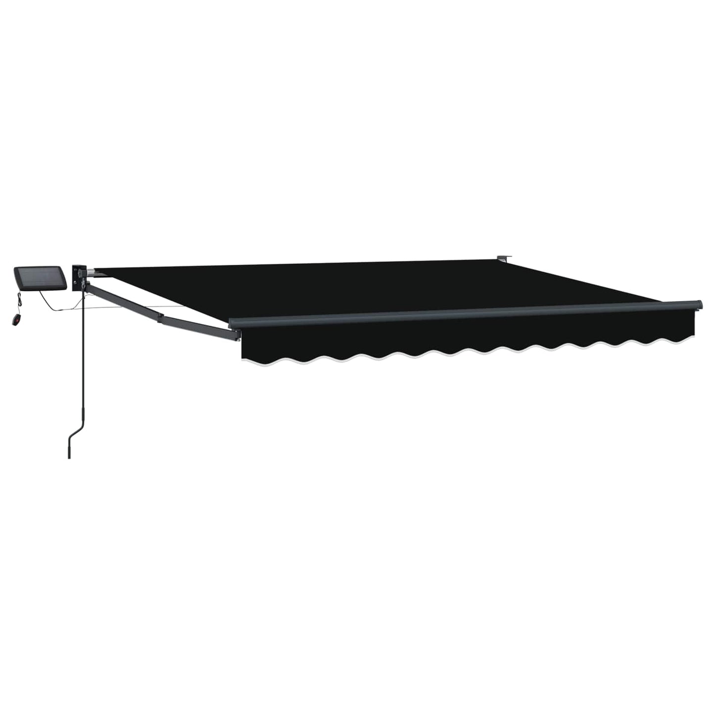 vidaXL Manual Retractable Awning with LEDs 3 x 2.5 m 2
