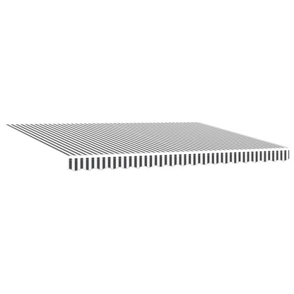 vidaXL Manual Retractable Awning with LEDs 4 x 3 m 5