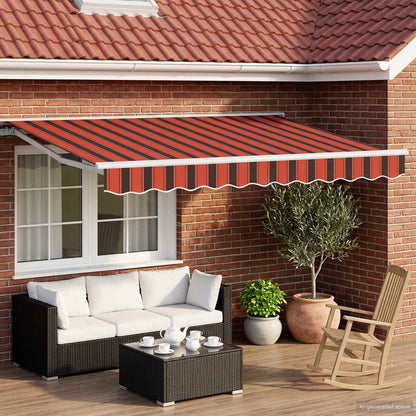 vidaXL Cassette Awning with Solar LED 1