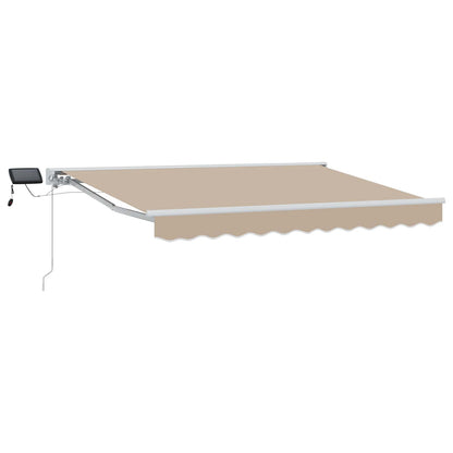 vidaXL Cassette Awning with Solar LED 2