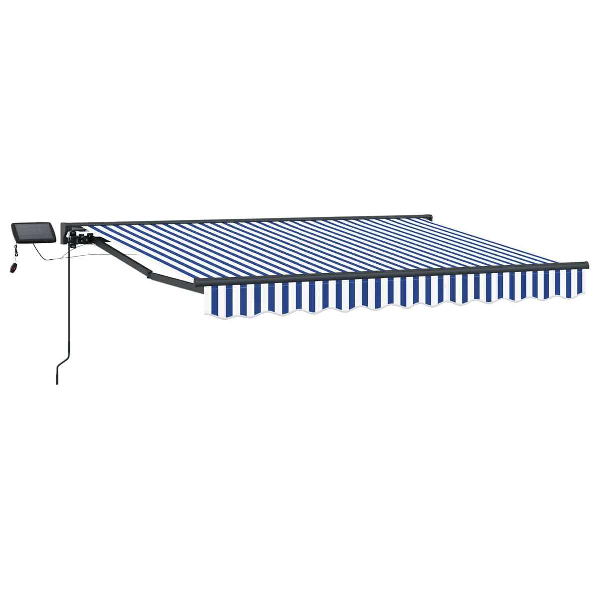 vidaXL Manual Awning Frame with LEDs 2.5 x 2 m 2