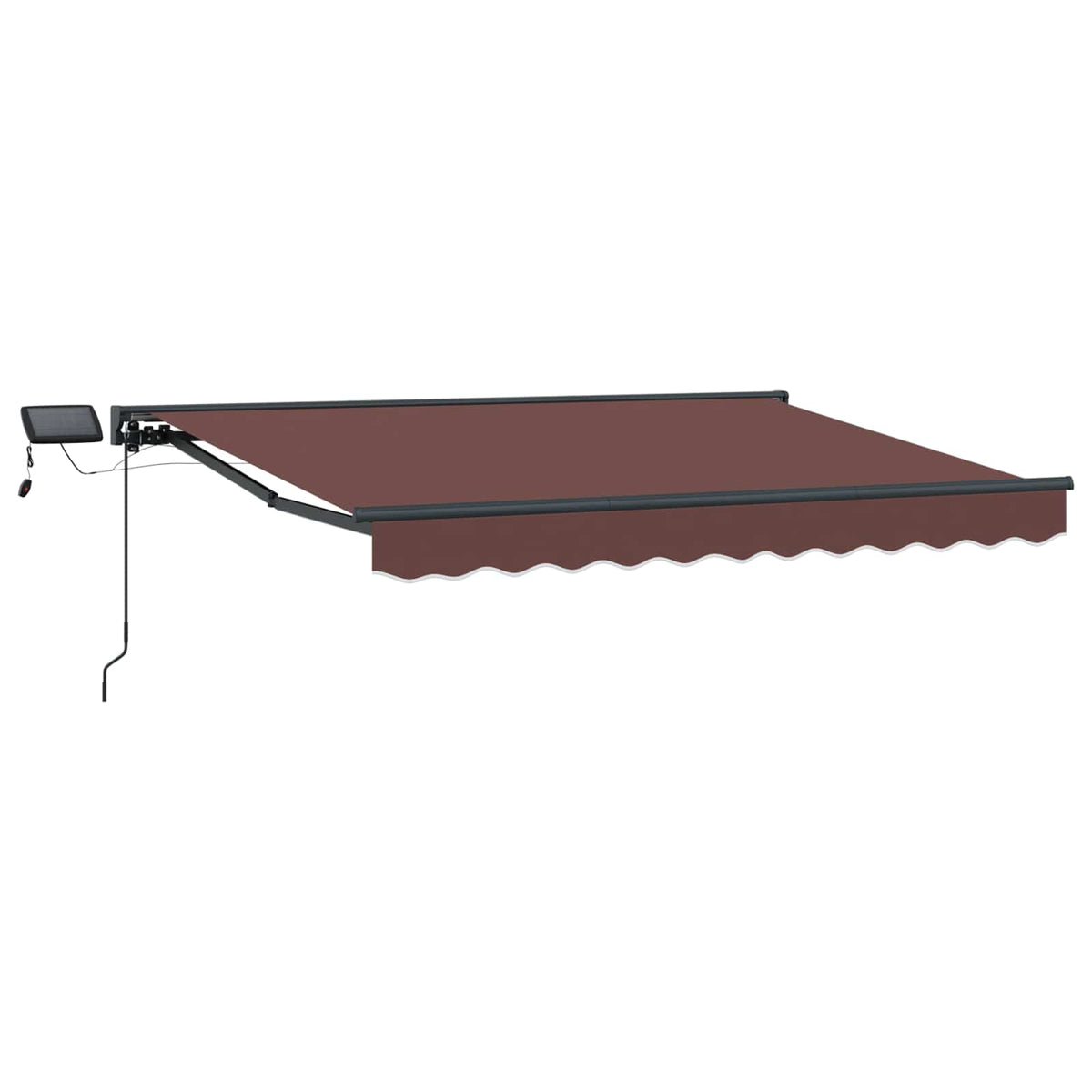 vidaXL Cassette Awning with Solar LED 2