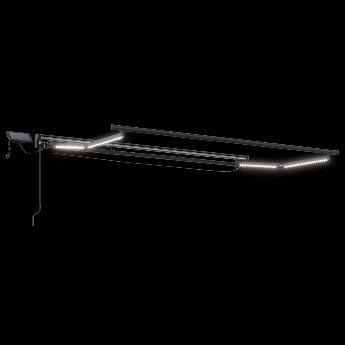 vidaXL Manual Awning Frame with LEDs 3.5 x 2 m 6