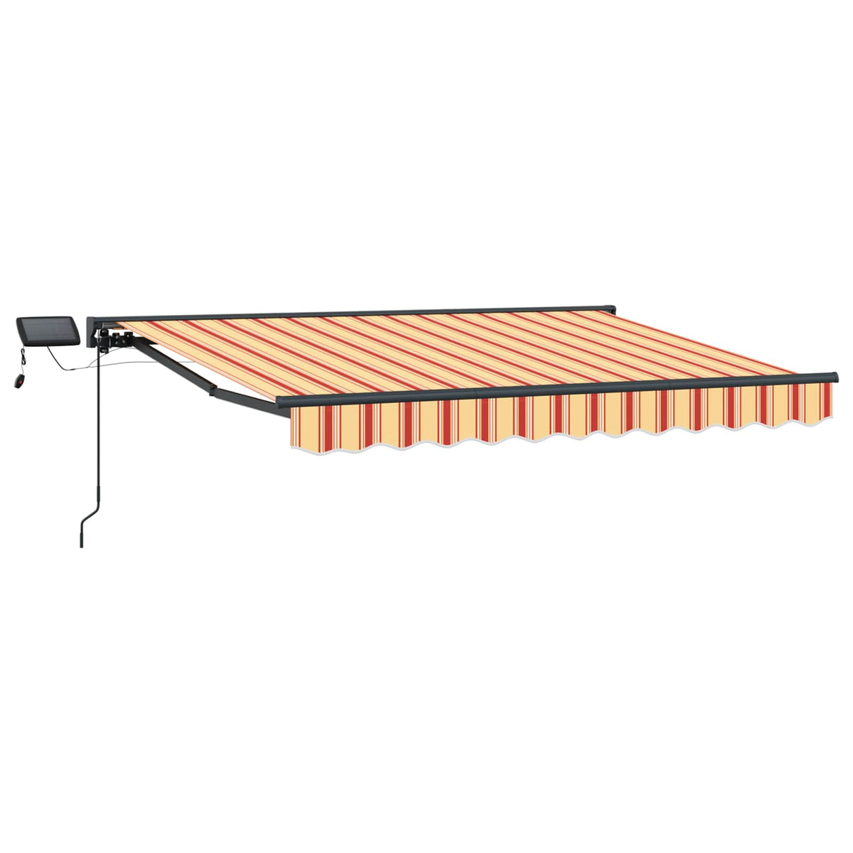 vidaXL Manual Awning Frame with LEDs 3.5 x 2 m 2