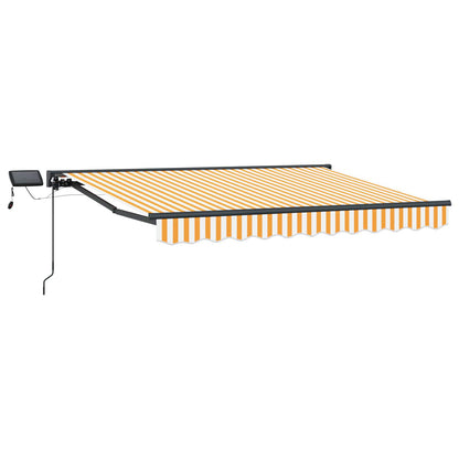 vidaXL Manual Awning Frame with LEDs 3 x 2.5 m 2
