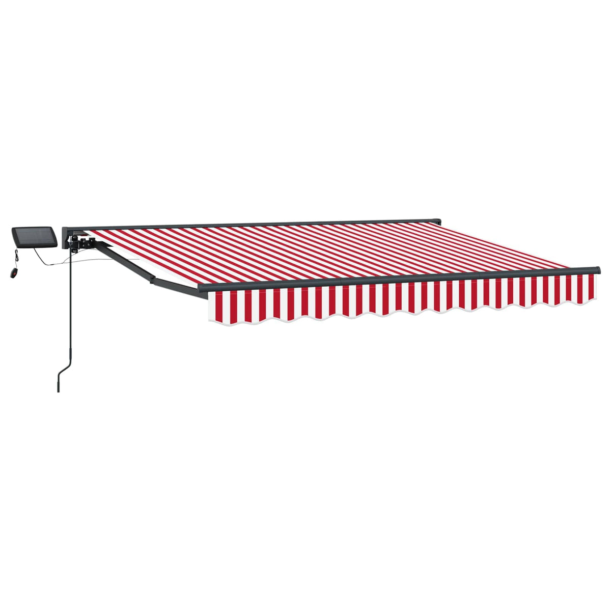 vidaXL Manual Awning Frame with LEDs 3 x 2.5 m 2