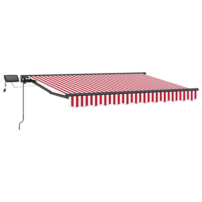 vidaXL Manual Awning Frame with LEDs 3 x 2.5 m 2
