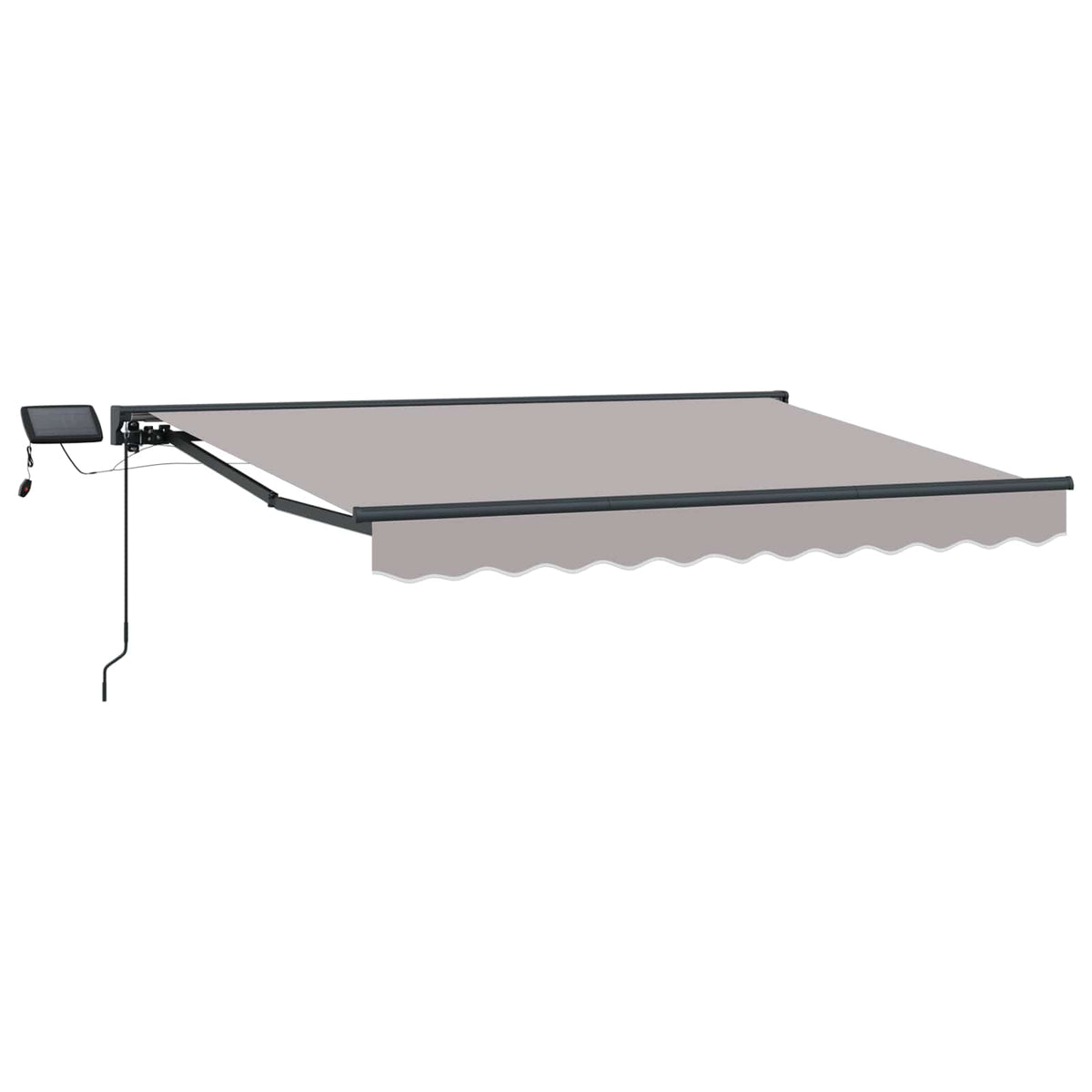 vidaXL Manual Awning Frame with LEDs 3 x 2.5 m 2
