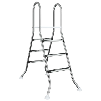 Above Ground Pool Ladder 195 x 150 cm 3-step