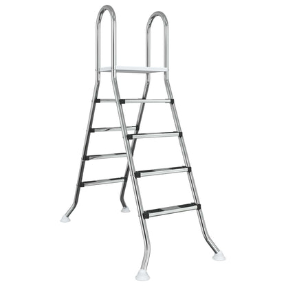 vidaXL Above Ground Pool Ladder 195 x 150 cm 4-Step 2