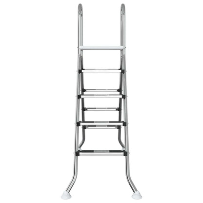 vidaXL Above Ground Pool Ladder 195 x 150 cm 4-Step 3