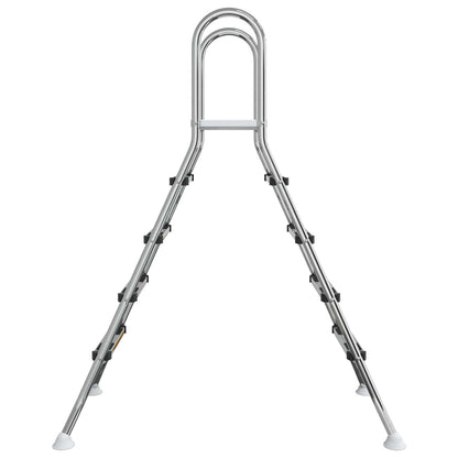 vidaXL Above Ground Pool Ladder 195 x 150 cm 4-Step 4