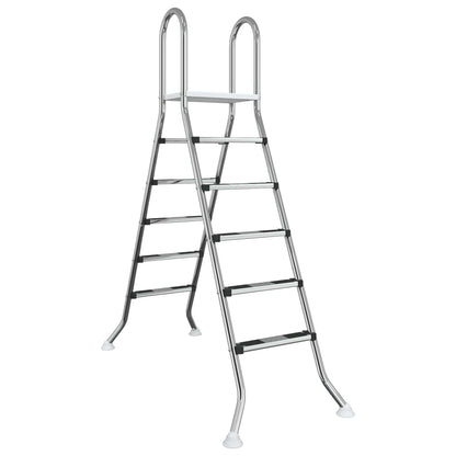 Above Ground Pool Ladder 195 x 150 cm 5-step