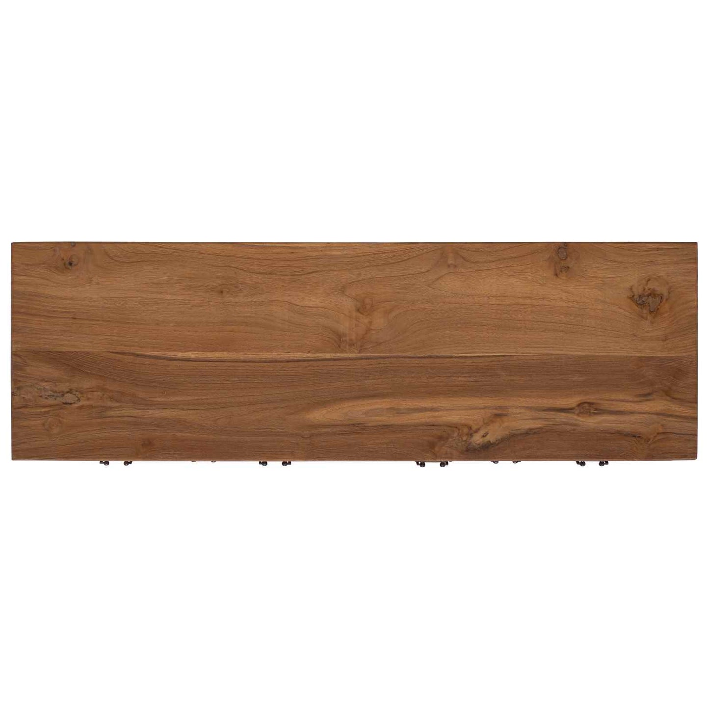 vidaXL Sideboard Natural 110 x 35 x 75.5 cm Solid Teak Wood 5