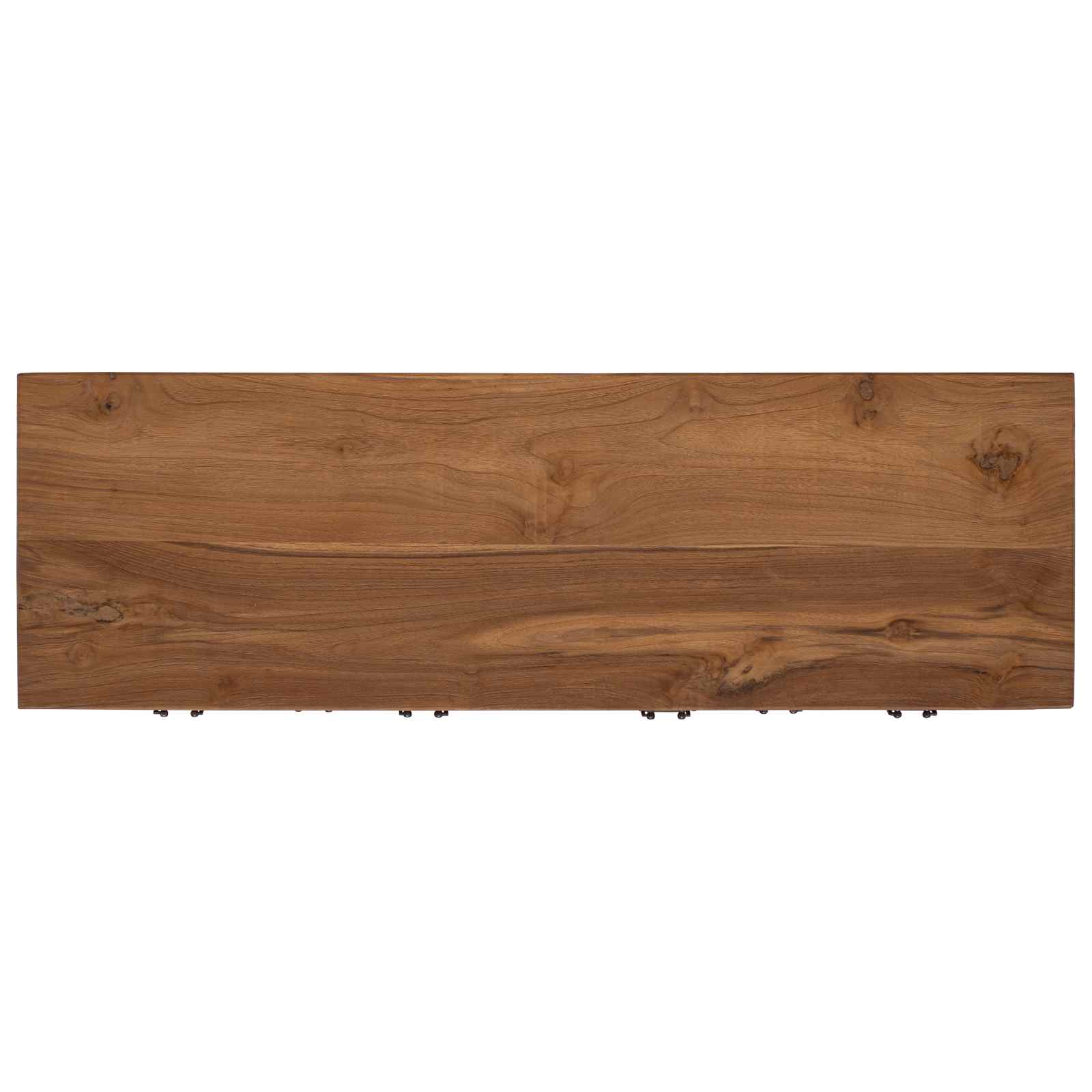 vidaXL Sideboard Natural 110 x 35 x 75.5 cm Solid Teak Wood 5