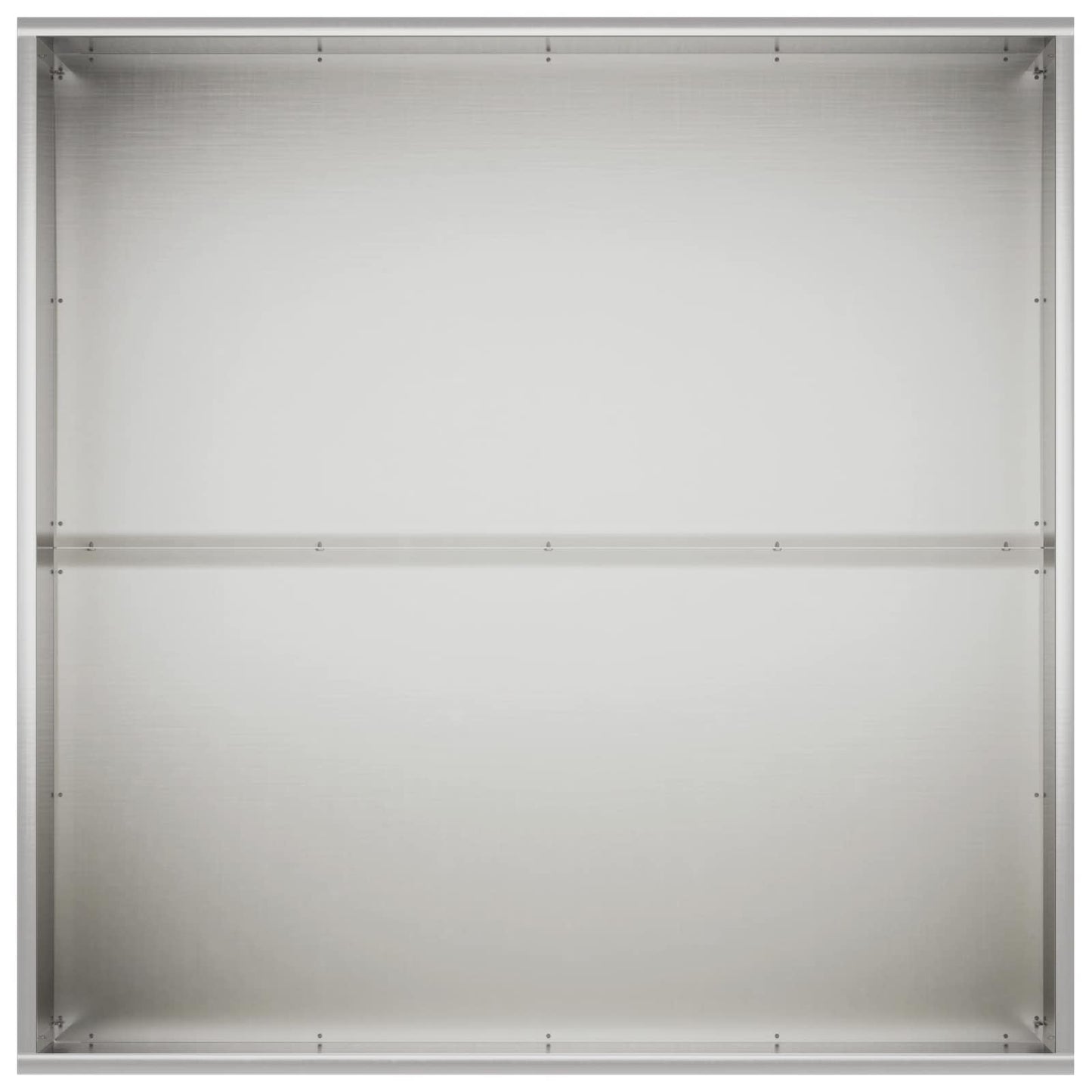 vidaXL Garden Planter 2 pcs Silver 80 x 80 x 40 cm Stainless Steel 5