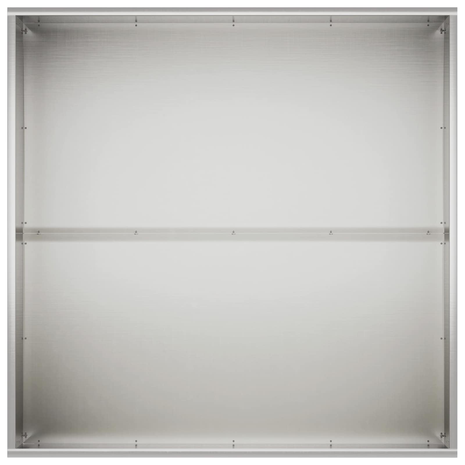 vidaXL Garden Planter 2 pcs Silver 80 x 80 x 40 cm Stainless Steel 5