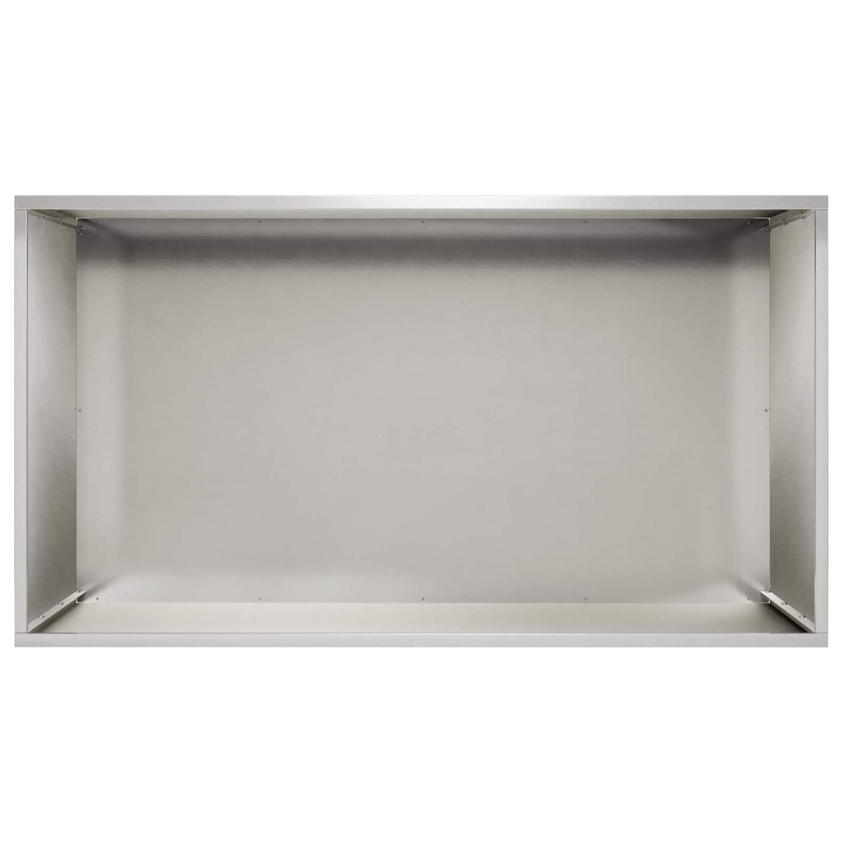 Garden Planter Silver 2 pcs Stainless Steel Depth 50 cm 100 cm 50 cm