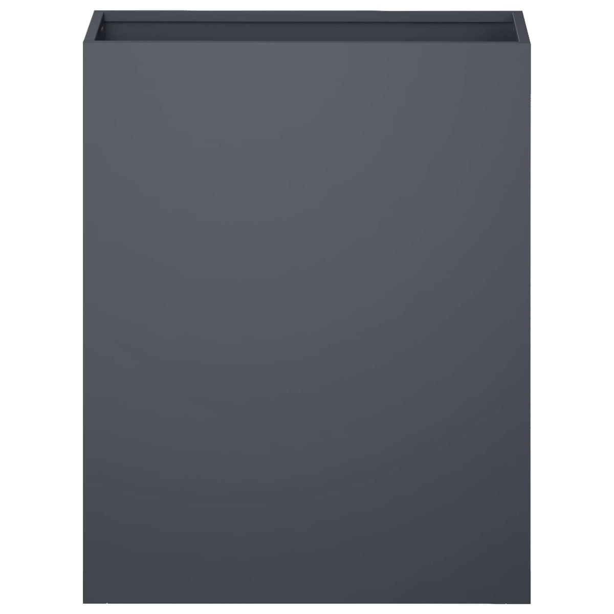 Garden Planter 2 pcs Anthracite Depth 20 cm 40 cm 50 cm