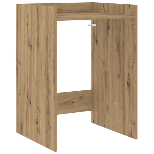 Wash Machine Cabinet with Storage 67.5 x 62 x 97 cm Artisan oak