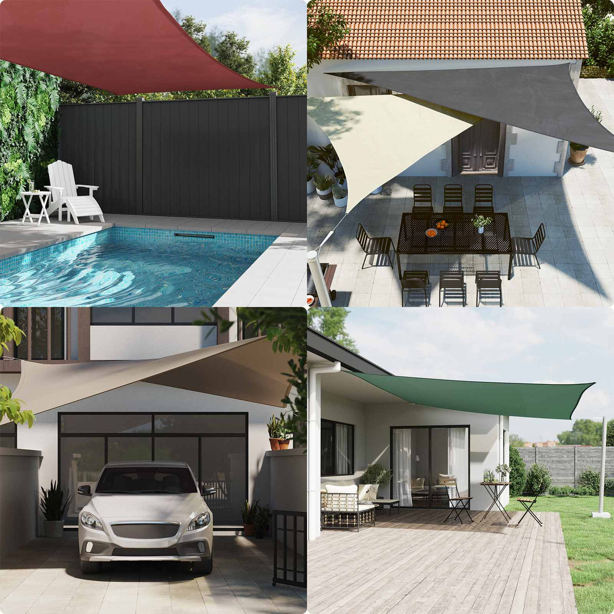 Sun Shade Sail Polyester Oxford
