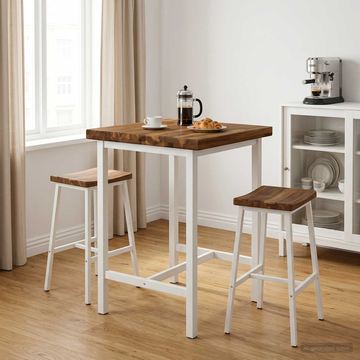 vidaXL Table Top Natural Rectangular Depth 60 cm