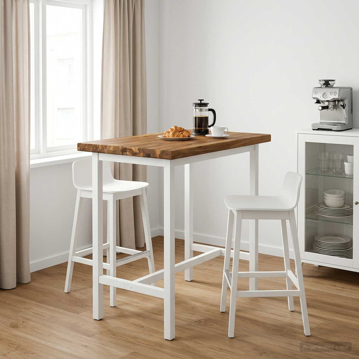 Table Top Natural Rectangular Depth 50 cm 90 cm